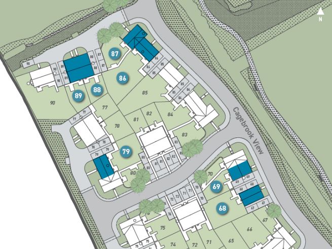 Site plan - artist's impression subject to change